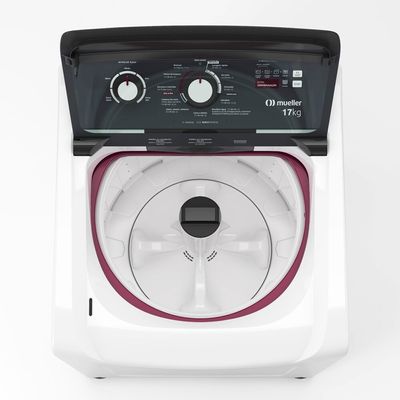 Máquina de Lavar Mueller 17kg, com Ultracentrifugação e Ciclo Rápido MLA17 Branco / 110V