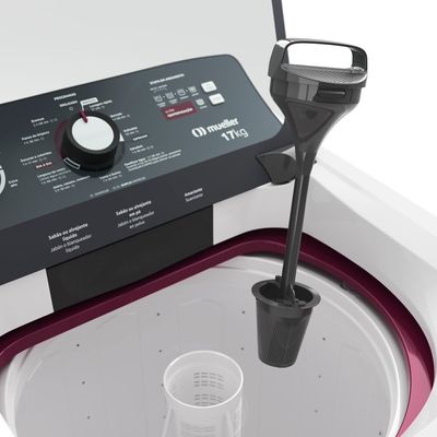 Máquina de Lavar Mueller 17kg, com Ultracentrifugação e Ciclo Rápido MLA17 Branco / 110V