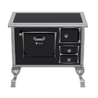 Fogão à Lenha Venax  GII N1 Premium Preto