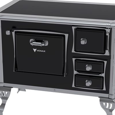 Fogão à Lenha Venax  GII N1 Premium Preto