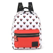 Mochila Costas Luxcel Mickey Minnie Mouse MS46431MY Branco