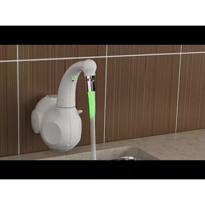 Torneira Elétrica Lumen De Parede Branca - Hydra 2207v