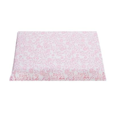 Travesseiro Bebê Espuma Com Furos Floral Rosa Papi