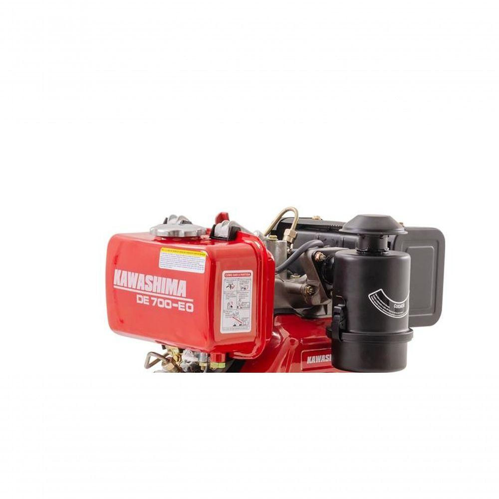 Motor Estacionário Diesel Kawashima De-700Eo 296Cc 7Hp