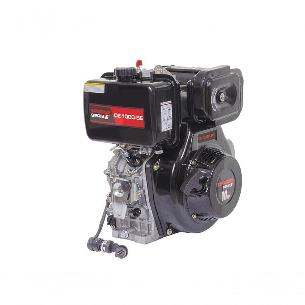 Motor Estacionário Diesel Kawashima De-1000Be 418Cc 10Hp