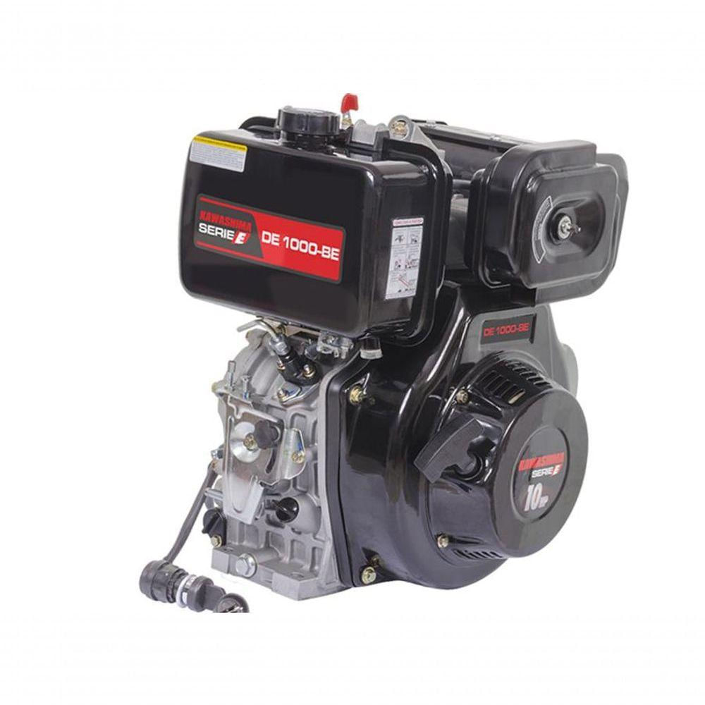 Motor Estacionário Diesel Kawashima De-1000Be 418Cc 10Hp