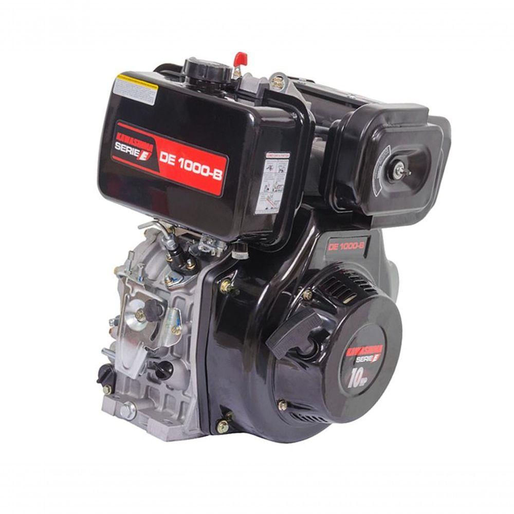 Motor Estacionário Diesel Kawashima De-1000B 418Cc 10Hp
