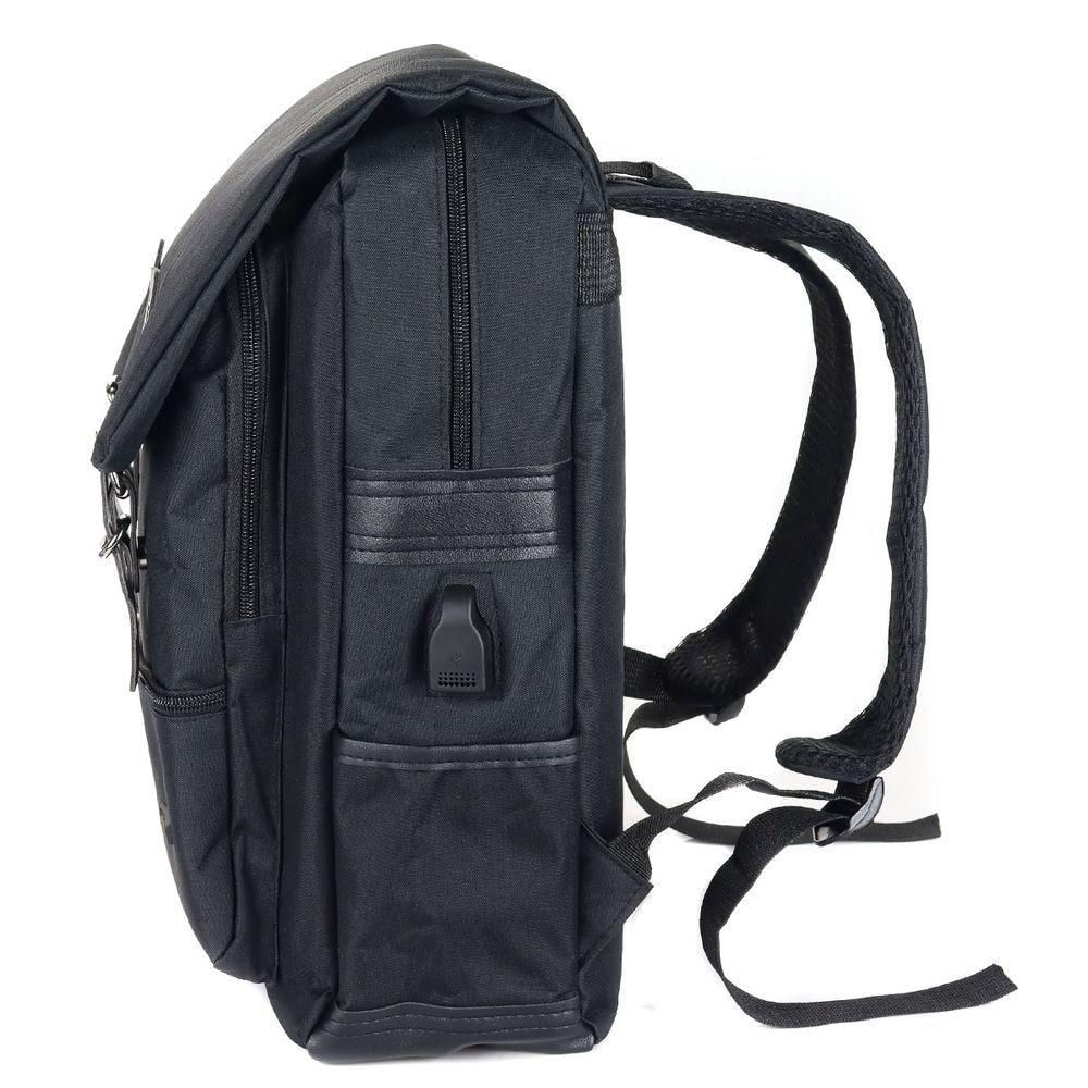 Mochila Notebook 15,6" Intellect Essentials Tsb966 Preta