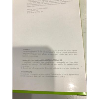 Carregador Portátil Power Bank 7000Mah 5V Universal