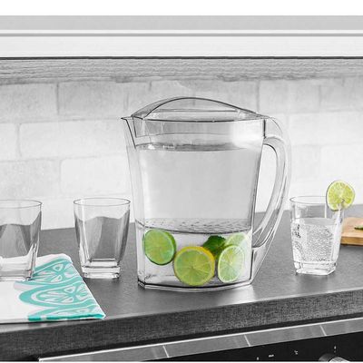 Jarra de Suco Separador Frutas Transparente PS 3L