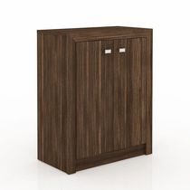 Conjunto para Home Office Ideal 3 Peças Nogal Tecno Mobili