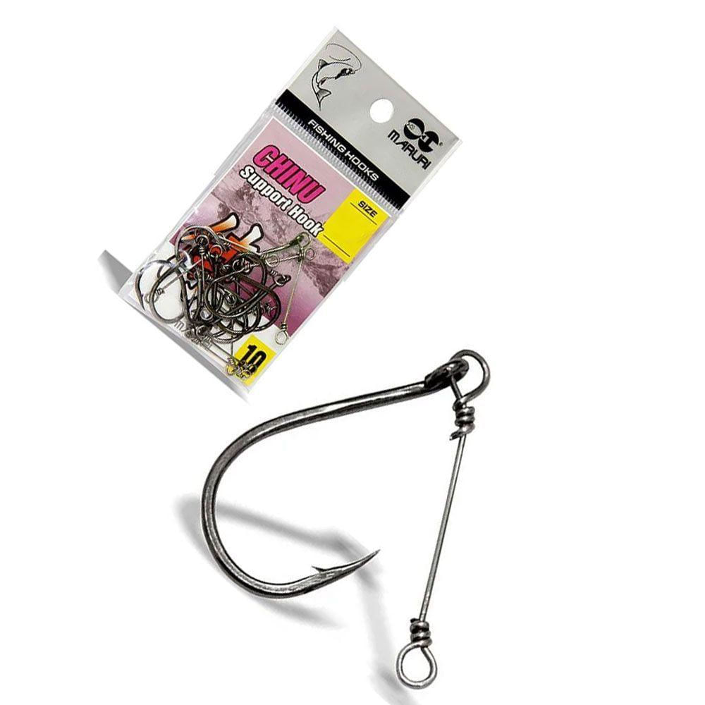 Anzol Chinu Encastoado Para Pesca Maruri N10 - 10un