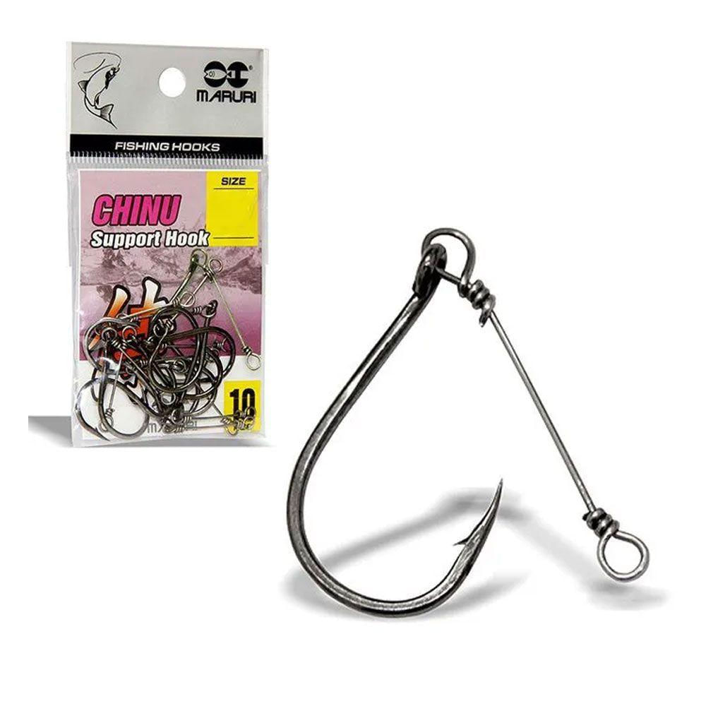 Anzol Chinu Encastoado Para Pesca Maruri N10 - 10un