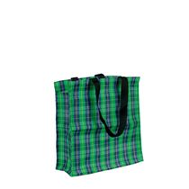 Sacola Xadrez Mor - Verde