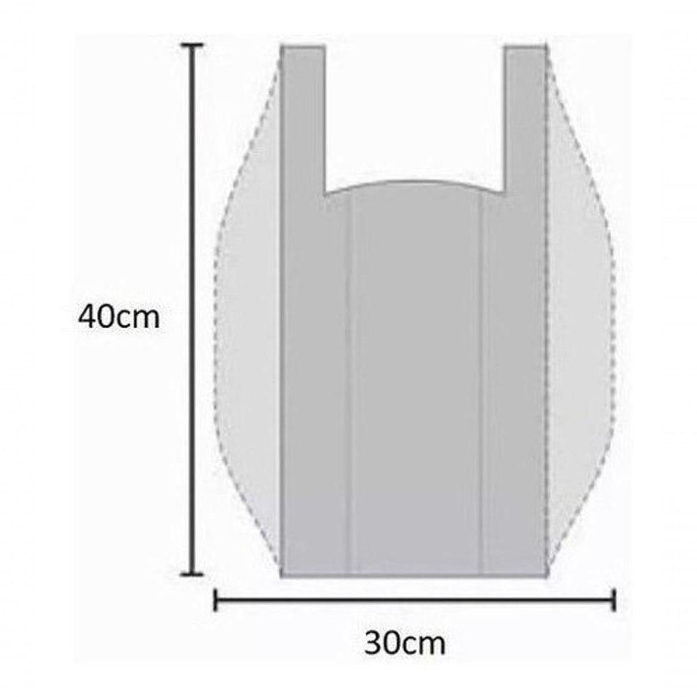 Sacola Plastica Reciclada Reforçada 10Kg 60X80