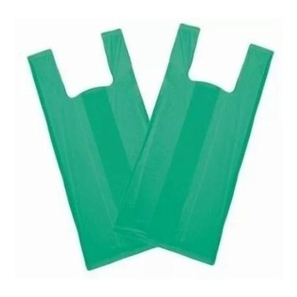 Sacola Plástica Reciclada Reforçada Kit 10kg 30x40