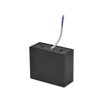 Spot De Sobrepor Nordecor Powerus Led 6w Bivolt Preto 3000k Luz Amarela
