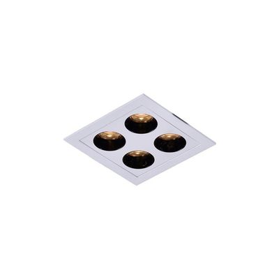 Spot De Embutir Nordecor Powerus Led 8w Bivolt 3000k Luz Amarela