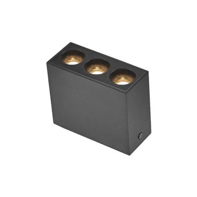 Spot De Sobrepor Nordecor Powerus Led 6w Bivolt Preto 3000k Luz Amarela