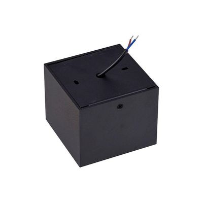 Spot De Sobrepor Nordecor Powerus Led 18w Bivolt Preto 3000k Luz Amarela