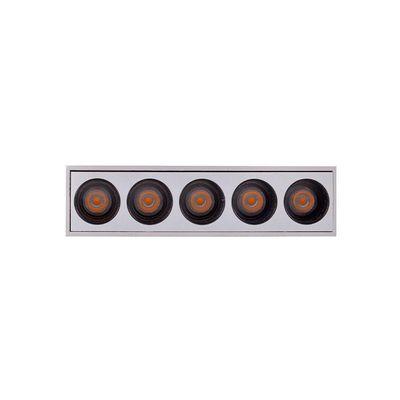 Spot De Sobrepor Nordecor Powerus Led 10w Bivolt 3000k Luz Amarela