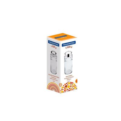 Saleiro-pimenteiro De Vidro Com Tampa Em Aço Inox Utility - Tramontina