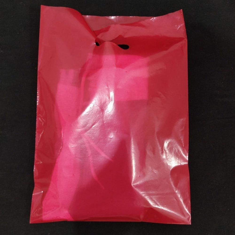 Sacolas Plastica Alça 30x40 2Kg 130 Un prata