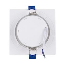 Spot De Led Embutir Slim Mr16 Quadrado 6w Bivolt Blumenau 6500k Luz Fria