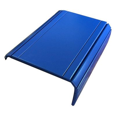 Bandeja Esteira Para Braço De Sofá Porta Copo Reto Azul