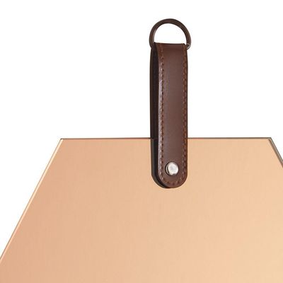 Espelho Hexágono em Vidro Cobre 25x25 Cm D´rossi