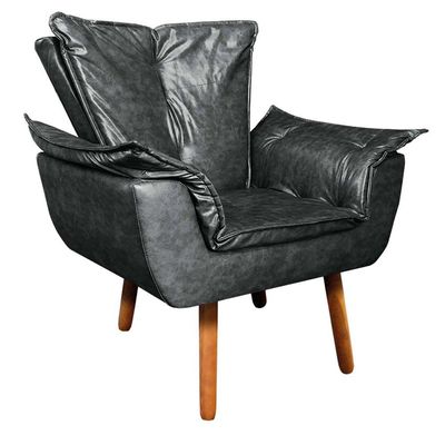 Kit 02 Poltronas Opala Preto