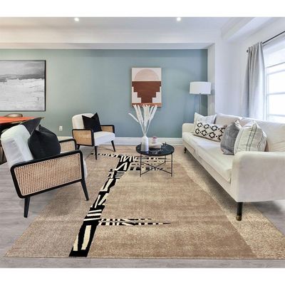 Tapete Para Sala Ancestralidade Fossil 2,00x2,90 São Carlos