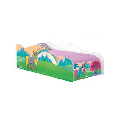 Cama Fun Unicórnio Feliz Solteiro