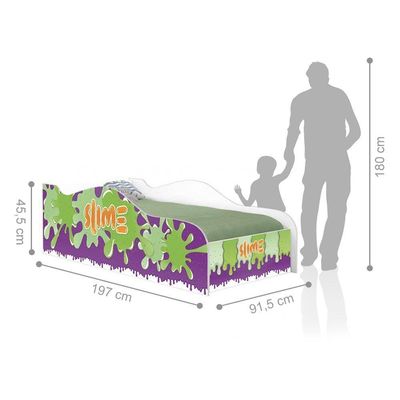 Cama Like Massinha Meninos Solteiro Com Colchão