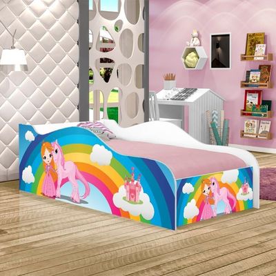 Cama Like Rainha E Unicórnio Solteiro Com Colchão