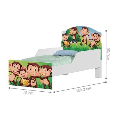 Cama Infantil Macaquinhos