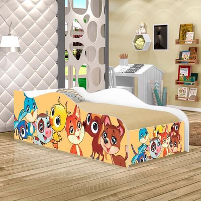 Cama Like Zoológico Solteiro
