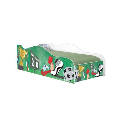 Cama Fun Partida De Futebol Solteiro Com Colchão