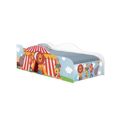 Cama Fun Circo Solteiro Com Colchão