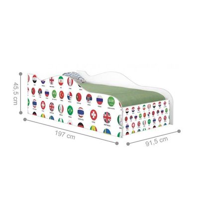Cama Like Melhor Da Bola Solteiro Com Colchão