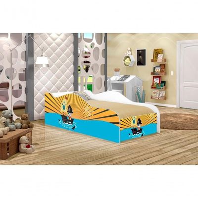 Cama Fun Pirata Do Mar Solteiro