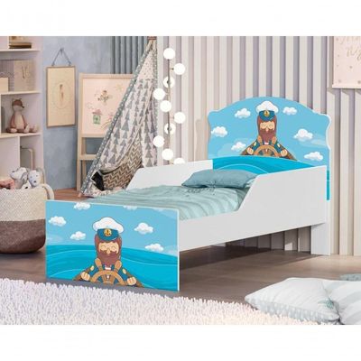 Cama Infantil Pesca No Mar