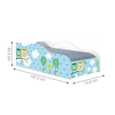 Cama Infantil Like Corujas Solteiro