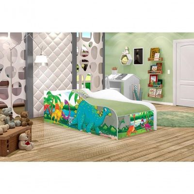 Cama Fun Dinossauro No Lago Solteiro