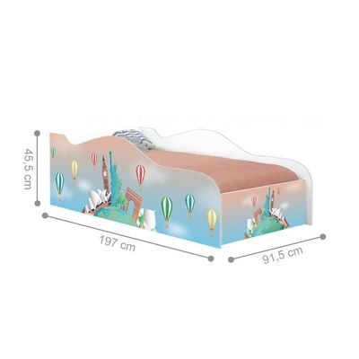 Cama Like Mochileiro Solteiro