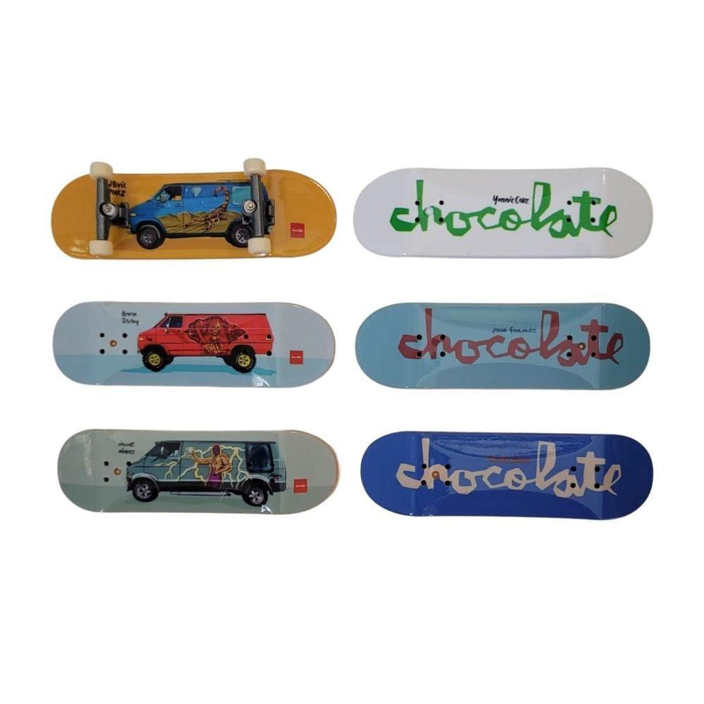 Skate De Dedo Tech Deck Chocolate Com 6 Skates - Sunny