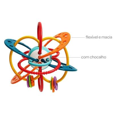 Chocalho E Mordedor Space Ball 15297 Buba