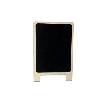 Placa Decorativa Branca 13,5x5,5cm