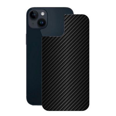 Película Iphone 14 Plus-Traseira Fibra Carbono Preta-Gshield