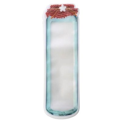 Saco Zip Lock Hermético Reutilizável Formato Pote